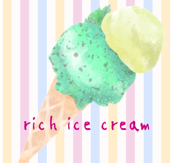 rich ice cream