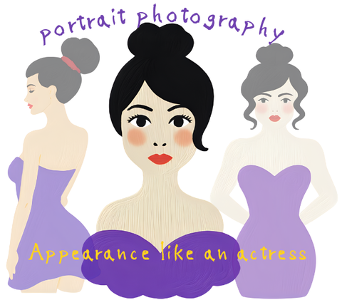 Appearance like an actress