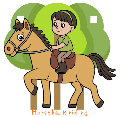 Horseback riding day