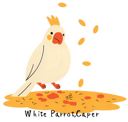 White Parrot,Caper