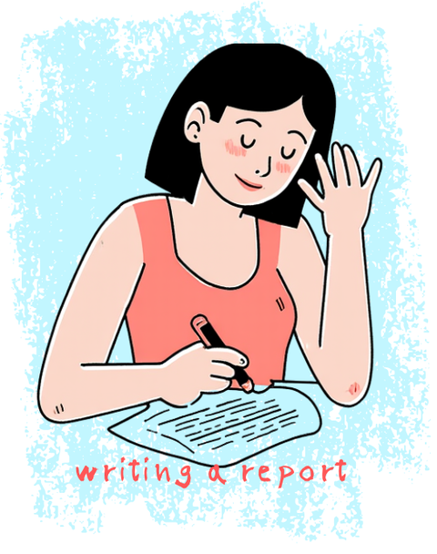writing a report