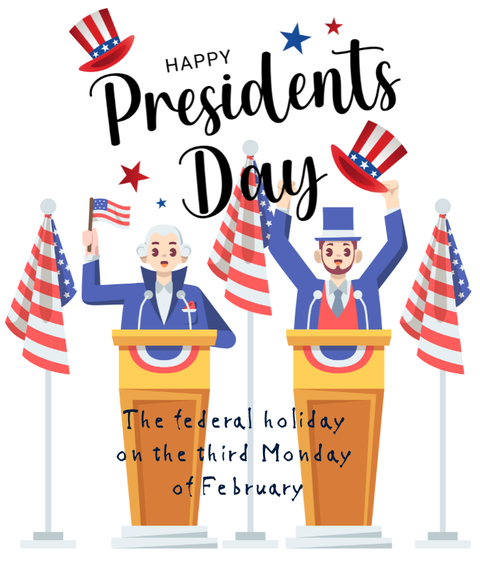 The federal holiday on the third Monday of February