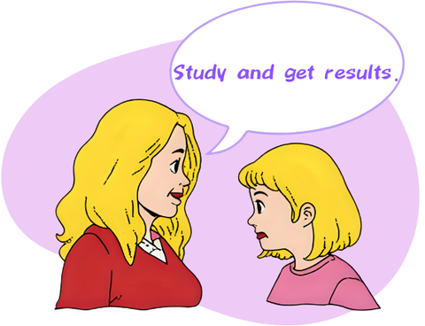 Study and get results.