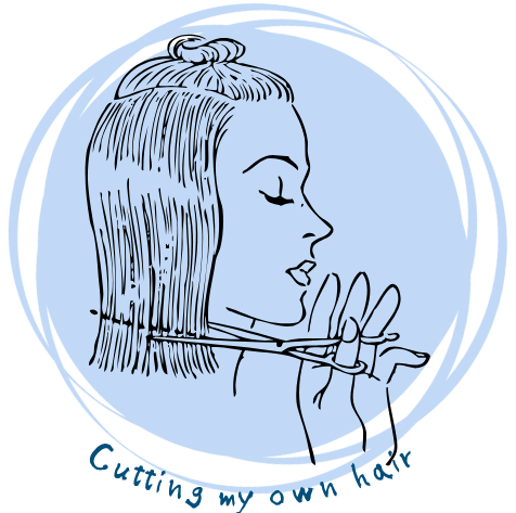 Cutting my own hair
