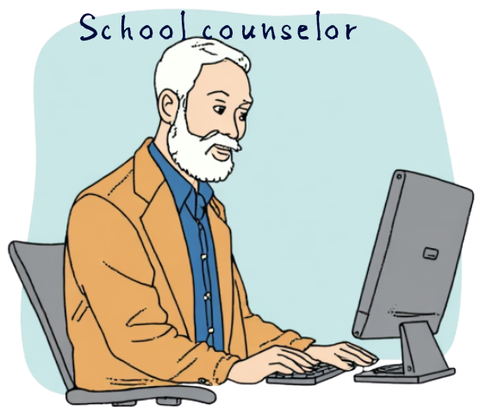 School counselor Mr.Hov