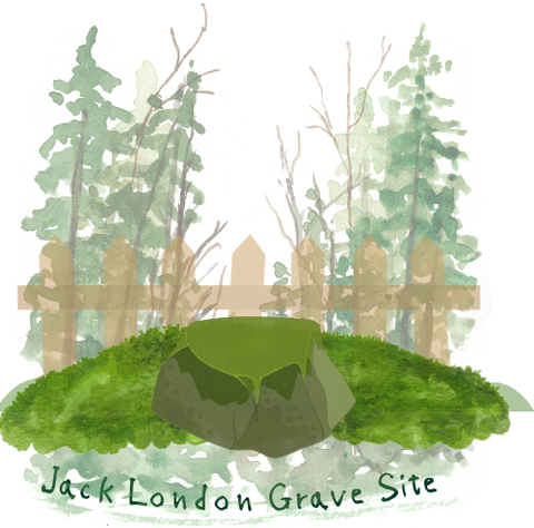 Jack London Grave Site