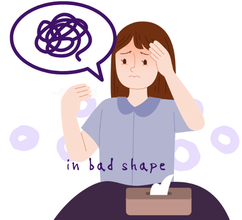 in bad shape