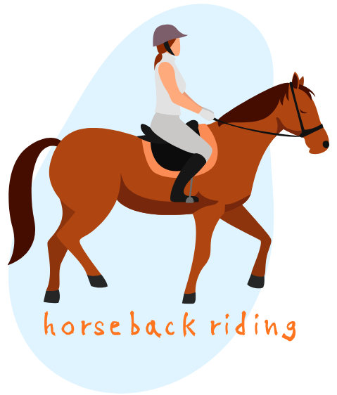 horseback riding
