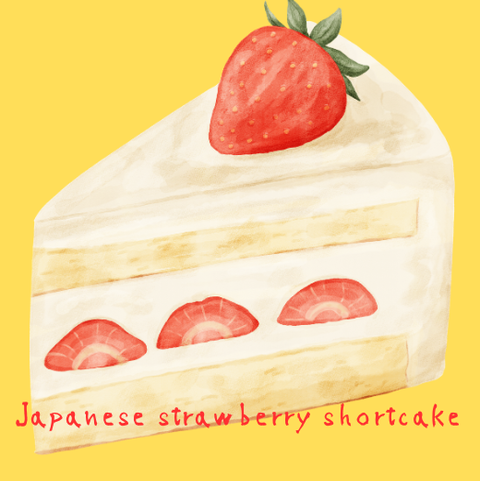 Japanese strawberry shortcake
