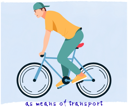 as means of transport
