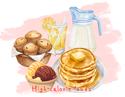 High-calorie foods