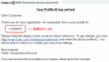 HSBCインベストメントサービス画面その3