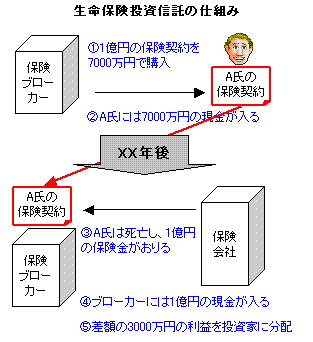 生命保険投資信託の仕組み