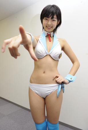 顔は地味だが体はエロい秋月三佳ちゃんが制服水着でdvdをpr カワイイちゃんねる