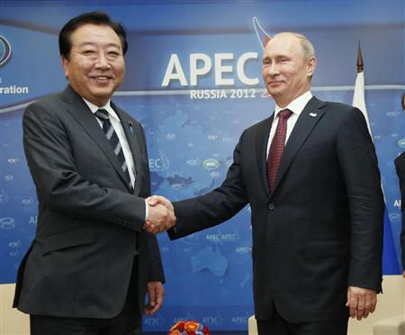 野田首相 プーチン大統領