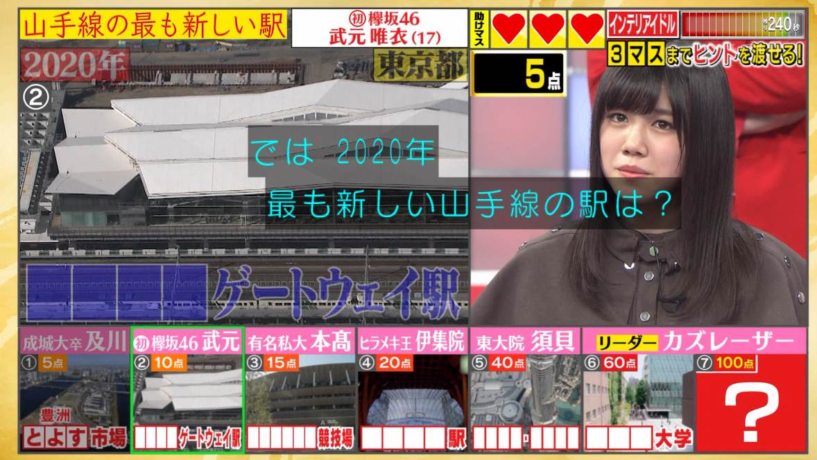 武元唯衣ちゃん Qさまでは残念だったね 坂道おまとめ情報局 武元唯衣ちゃん Qさまでは残念だったね 坂道おまとめ情報局