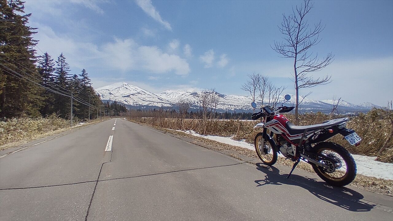 20230503、セロー、十勝岳火山砂防情報センター、365キロ : cb1100rsのblog