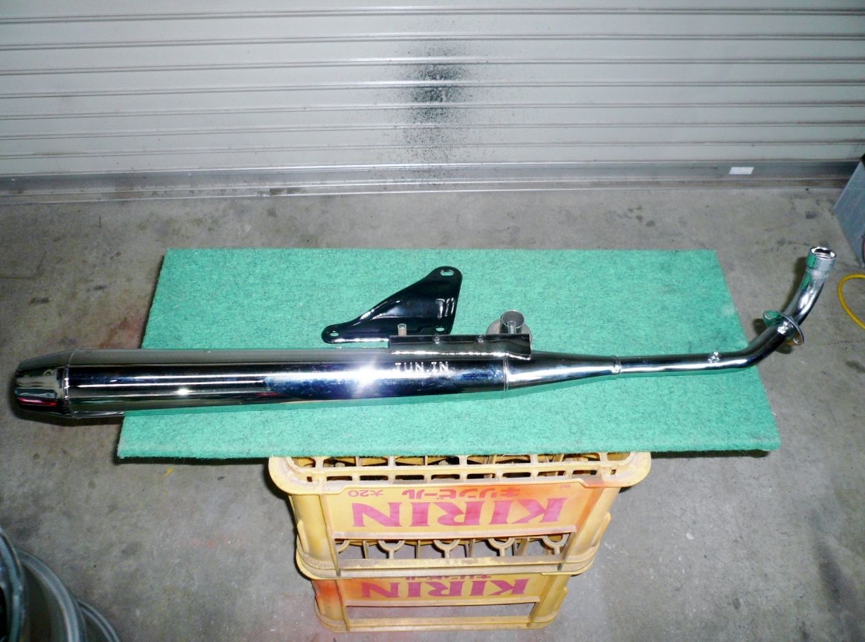 JUNインターナショナル インナーメガホンマフラー （スチール製） JUN