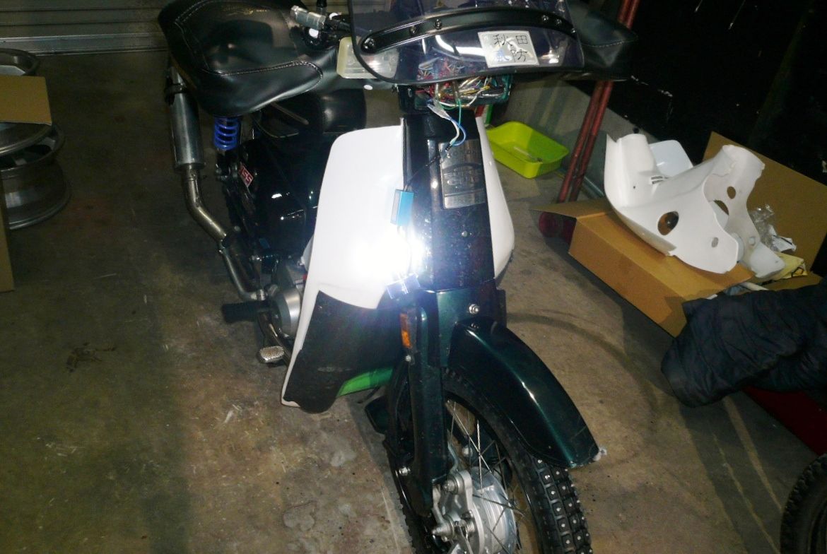 ledヘッドライトキット取り付け Power Of Cub スーパーカブblog ledヘッドライトキット取り付け Power Of Cub スーパーカブblog