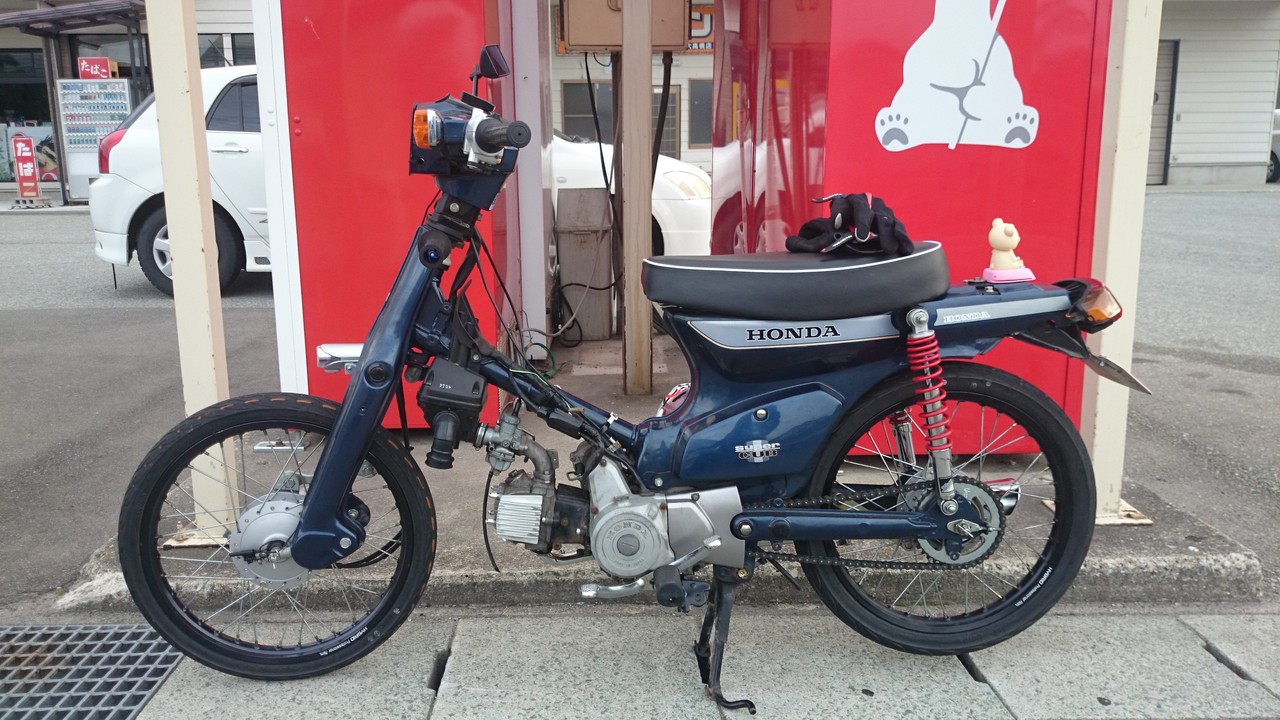 スーパーカブ115cc むつかしい 5速