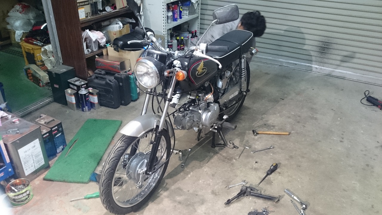 cd50改のバックステップ撤去 Power Of Cub スーパーカブblog cd50改のバックステップ撤去 Power Of Cub スーパーカブblog