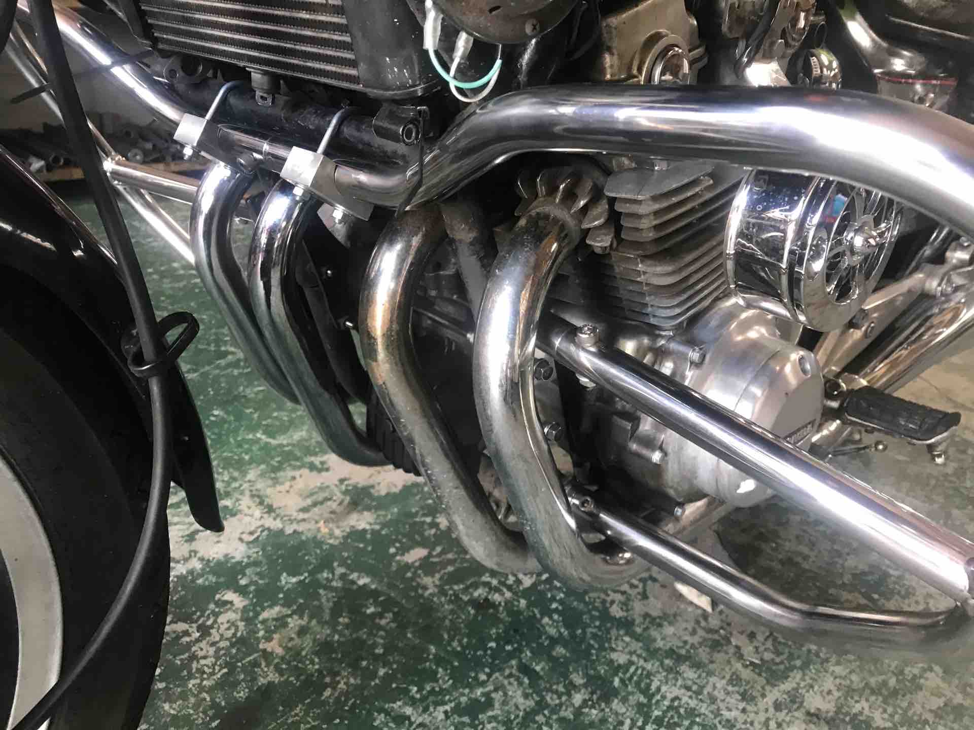 ＣＢ７５０Ｋ エンジンガード メッキ 専用-