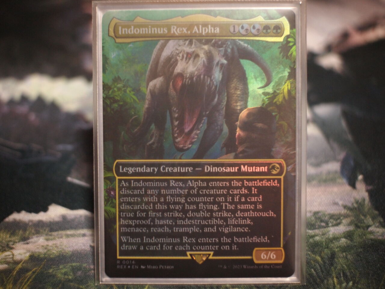 インドミナス・レックスかっこよい！ : ～MTG 英語版FOIL 収集の旅～