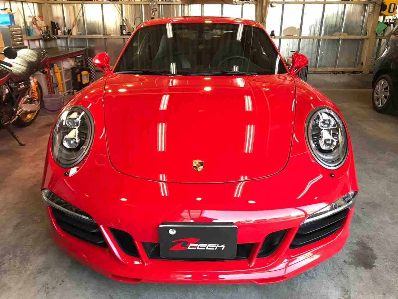 ポルシェ991gts Zeekのお仕事