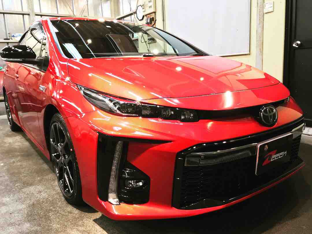 プリウスphv Grスポーツ Zeekのお仕事