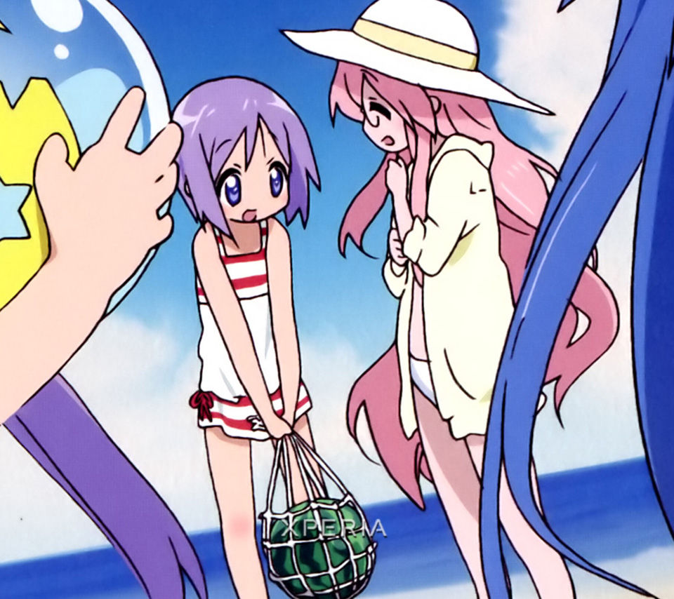 Xperia らき すた 23 27 柊かがみ 柊つかさ 高良みゆき 泉こなた Xperiaでいこうと思う 仮