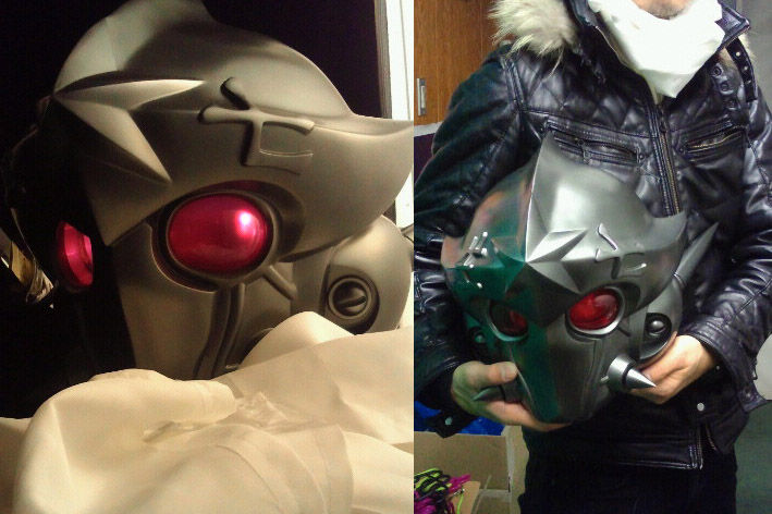 エクゾスカル 零 レプリカ マスク 原寸大 CCP 仮面