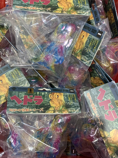 CCP ミドルサイズシリーズ ヘドラ DROP CANDY クリア ワンフェス ワンダーフェスティバル2025[冬] にCCPJAPANブースが出展！ | CCPJAPAN