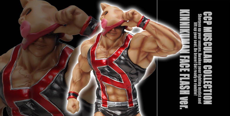 新品/未開封★CCP CMC★キン肉マン フェイスフラッシュ 特別 紺メタリック Amazon.co.jp: CCP CMC NO.EX キン肉マン フェイスフラッシュ