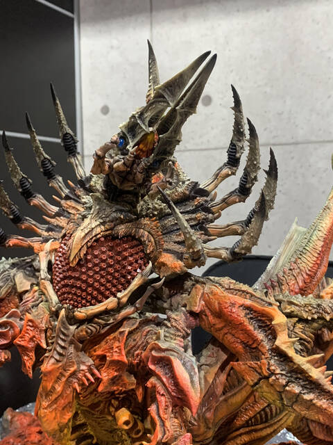 幻の究極造形レギオン彩色版、工場サンプル到着＆ジャングル大阪日本橋