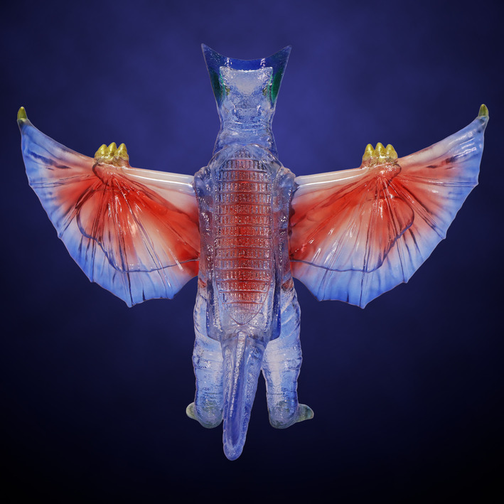 ギャオス(1967)レトロブルークリアVer04