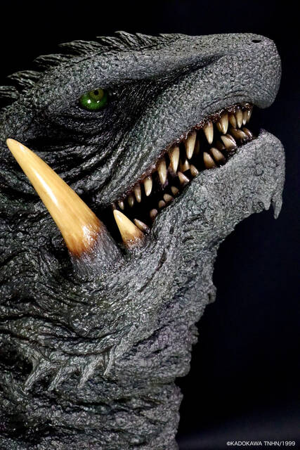 幻の究極造形シリーズ CCP×黒龍工房 ガメラ（1999）ヘッドモデル」商品