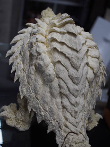 幻の究極造形シリーズ 大山竜×ガメラ3（1999）ガレージキット」キット