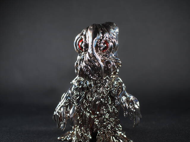 ヘッダー付き)CCP ヘドラ 水銀ver 銀メッキ フィギュア王限定