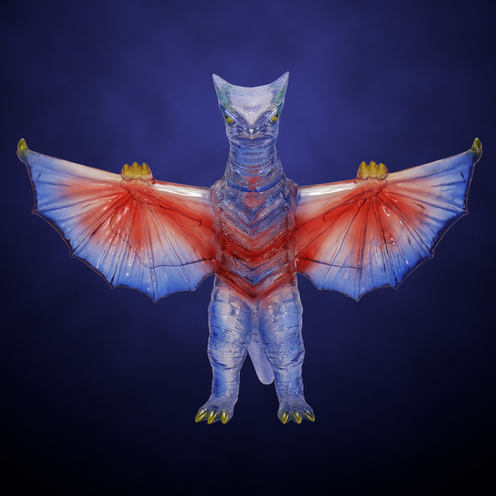 ギャオス(1967)レトロブルークリアVer07