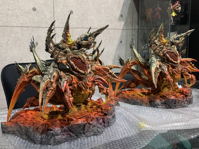 幻の究極造形レギオン彩色版、工場サンプル到着＆ジャングル大阪日本橋