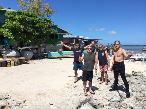 セブのカオハガンにて