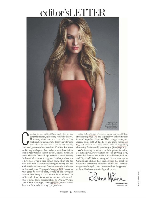 Candice Swanepoel - Vogue Australia - June 2013 (2)