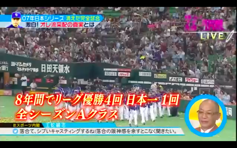 スポーツ内閣 落合博満が07年日本シリーズ 幻の完全試合 の真相を語る 反応まとめ ドラ速 Dragons速報 スポーツ内閣 落合博満が07年日本シリーズ 幻の完全試合 の真相を語る 反応まとめ ドラ速 Dragons速報