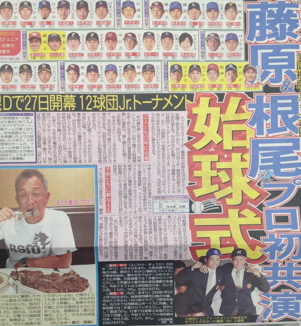 中日ロッテ 根尾藤原 始球式で初共演 札幌ドーム ドラ速 Dragons速報 中日ロッテ 根尾藤原 始球式で初共演 札幌ドーム ドラ速 Dragons速報