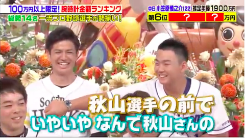 ジョブチューン 中日小笠原 1万円のロレックスを所持 ドラ速 Dragons速報