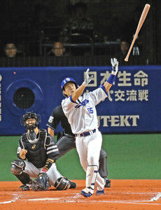 中村紀洋よりhr打った後のバット投げが美しい選手 ドラ速 Dragons速報