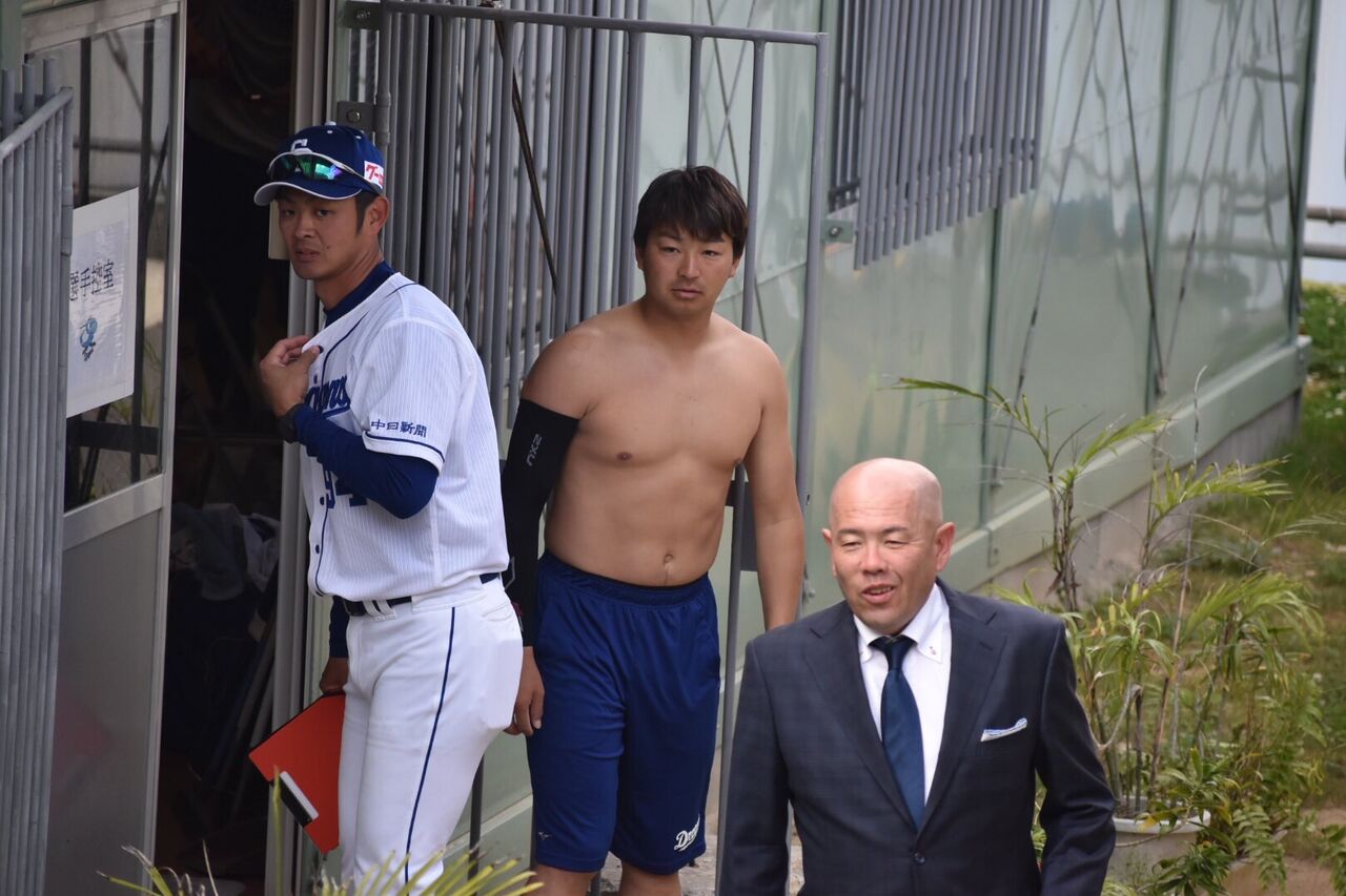 朗報 田島慎二さんムキムキ ドラ速 Dragons速報