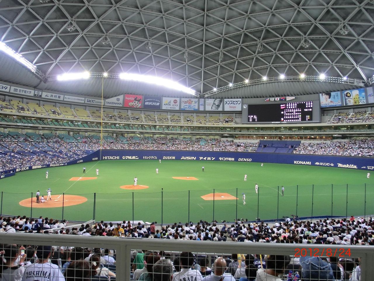 異常 11年8月のナゴヤドーム全試合のスコアがヤバすぎると話題に ドラ速 Dragons速報