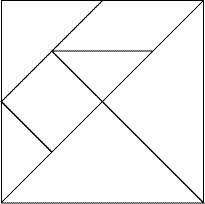きょうは タングラムパズルの 六角形 です 数独と迷路とパズルぬり絵で頭の体操 紙一枚で無料脳トレ