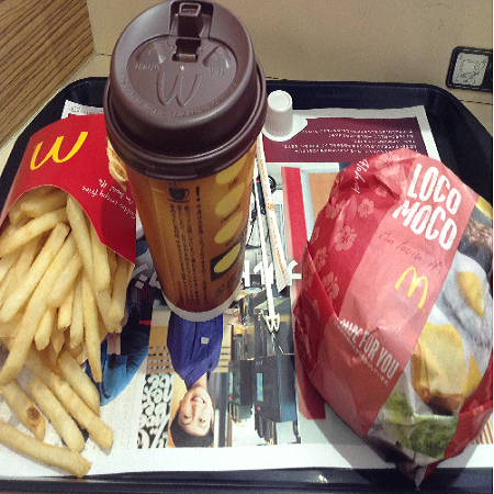 ロコモコバーガーセット